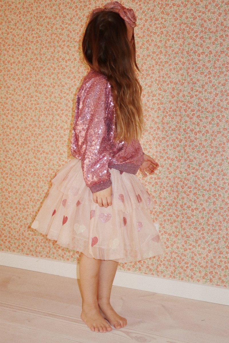 KONGES SLØJD - Veste Bomber À Sequins Starla - Rose