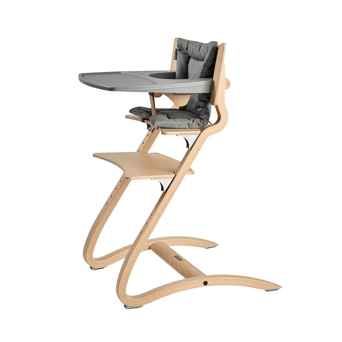 LEANDER - Chaise Haute Sans Arceau, Classic, Cérusé