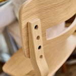 LEANDER - Chaise haute sans arceau Leander Louie™ Chêne