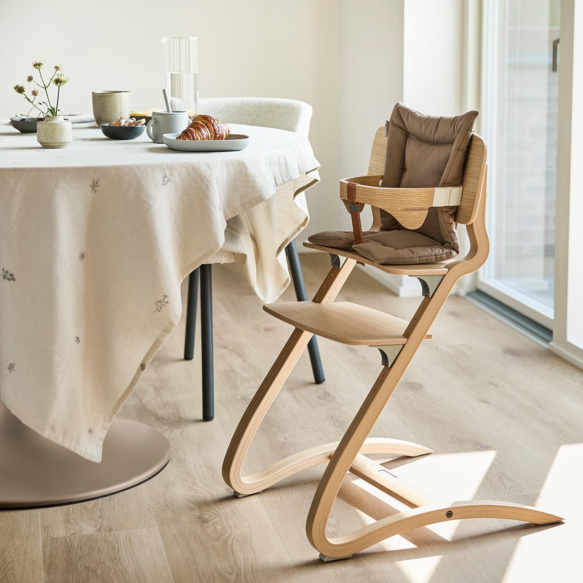 LEANDER - Chaise haute sans arceau Leander Louie™ Chêne