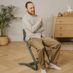 LEANDER - Chaise haute sans arceau Leander Louie™ Sauge