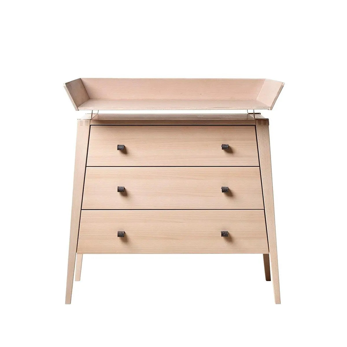 LEANDER - Commode 3 Tiroirs Linea, Hêtre