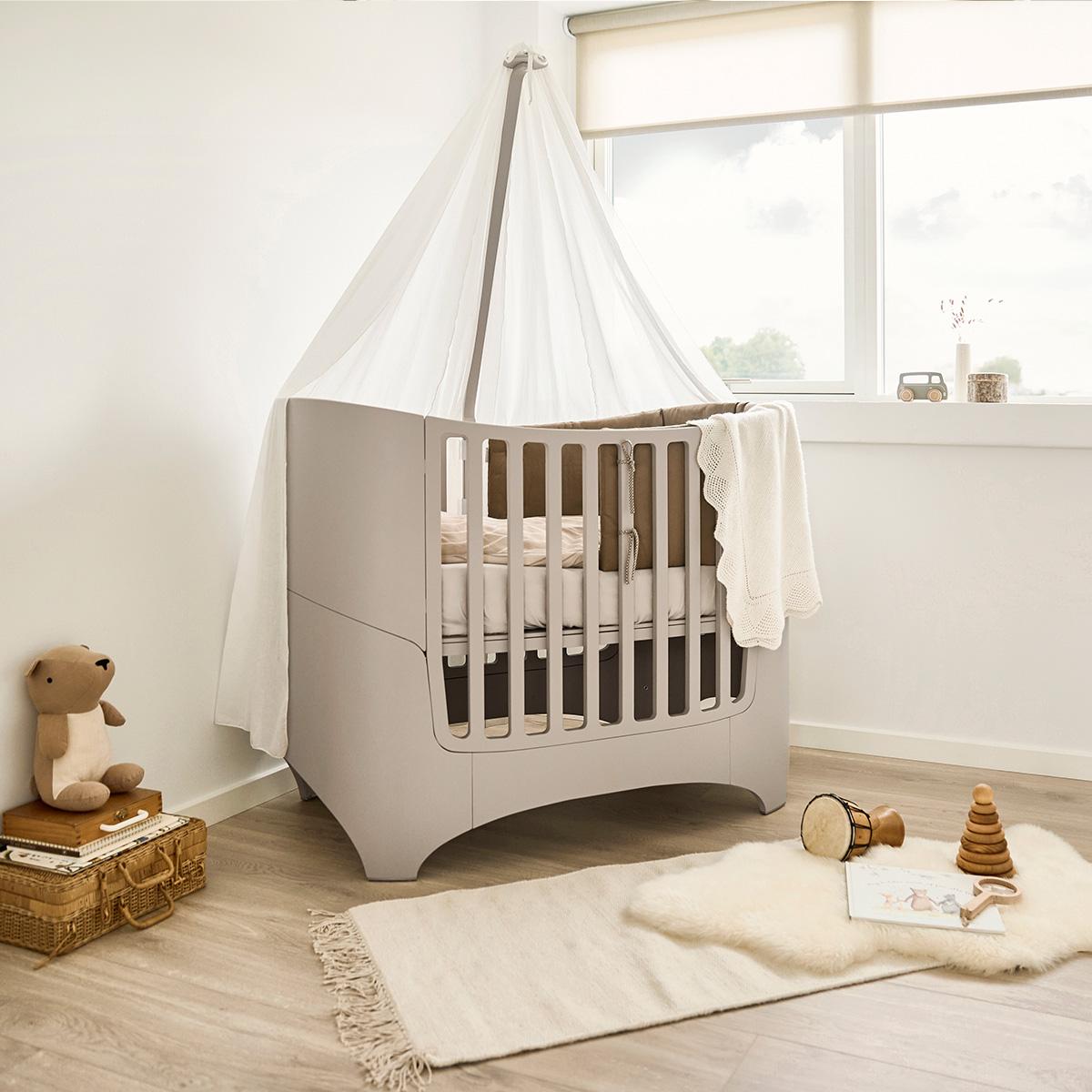 LEANDER - Lit Bébé Évolutif 0 - 3 Ans Leander Classic™, Cappuccino