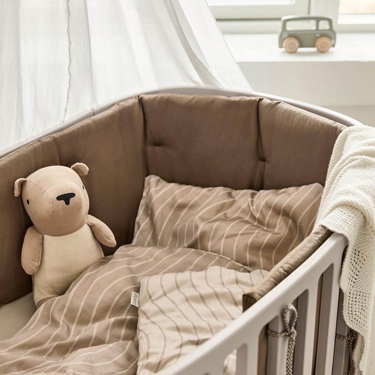 LEANDER - Lit Bébé Évolutif 0 - 3 Ans Leander Classic™, Cappuccino