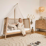 LEANDER - Lit Bébé Linea, Chêne