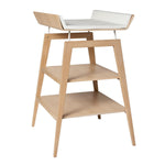 LEANDER - Table À Langer Linea Avec Matelas, Chêne