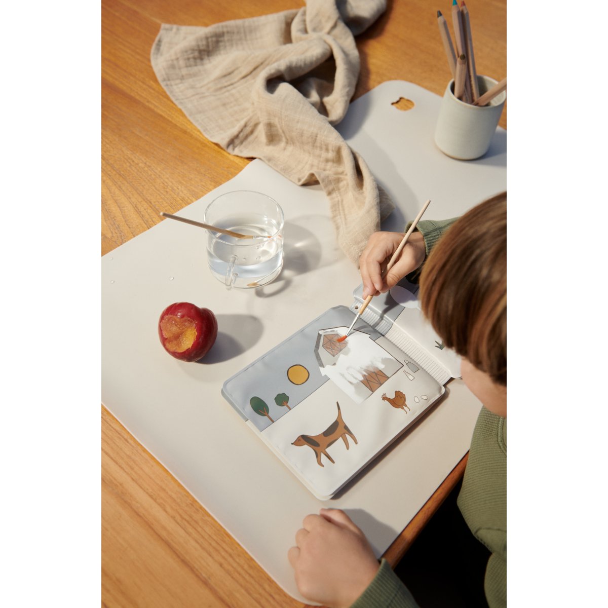 LIEWOOD - Livre D'eau Magique Waylon Ferme / Sable