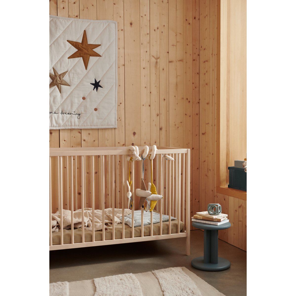 LIEWOOD - Mobile Pour Bébé Walther Bird - Sable