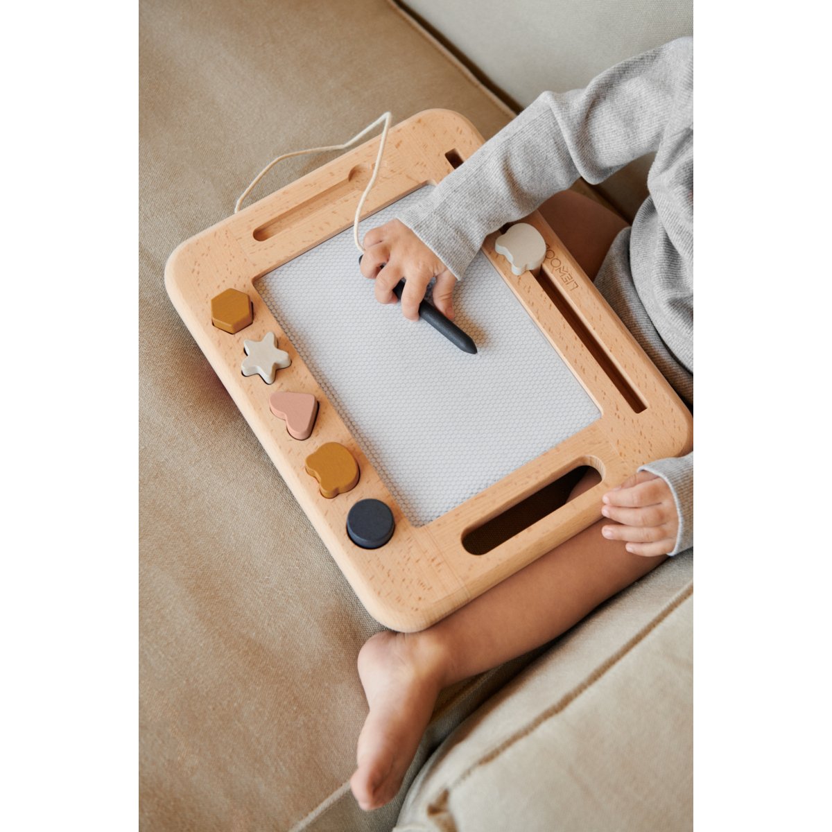 LIEWOOD - Planche D'activités À Dessin Veneda - Faune Vert Multi Mix