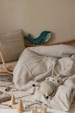 LITTLE LIGHTS-Veilleuse Little Lights - Baleine | Bleu Sarcelle Galaxie