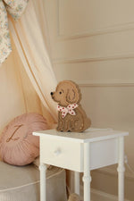 LITTLE LIGHTS-Veilleuse Little Lights - Caniche Lotta | Cœurs Rouges sur Rose