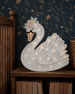 LITTLE LIGHTS-Veilleuse Little Lights - Cygne | Blanc Fleur du Lac