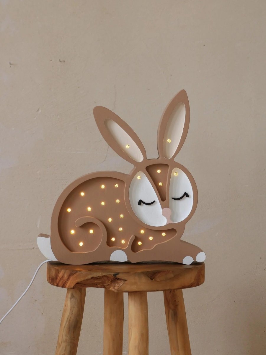 LITTLE LIGHTS-Veilleuse Little Lights - Lapin | Chocolat