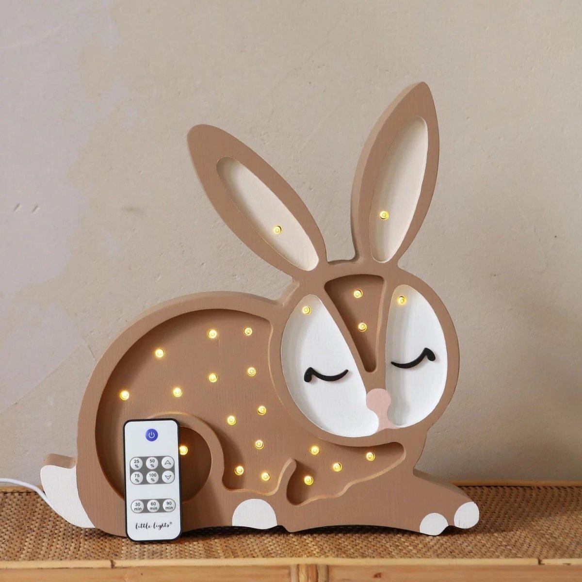 LITTLE LIGHTS-Veilleuse Little Lights - Lapin | Chocolat