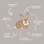 LITTLE LIGHTS-Veilleuse Little Lights - Lapin | Chocolat