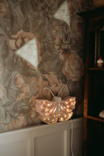 LITTLE LIGHTS-Veilleuse Little Lights - Papillon | Crème Fraise