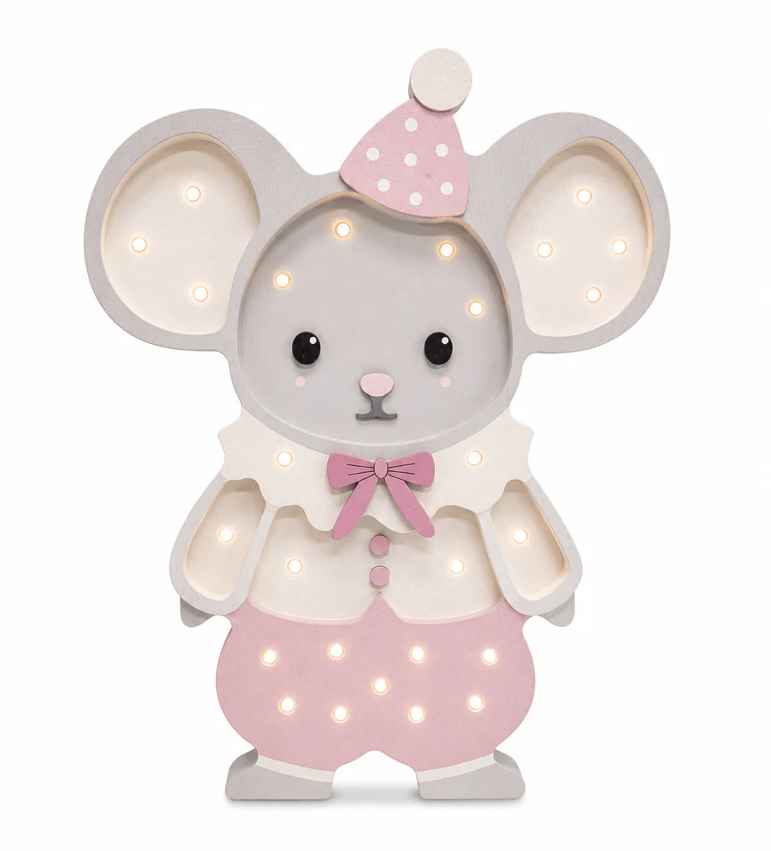 LITTLE LIGHTS-Veilleuse Little Lights - Souris | Rose