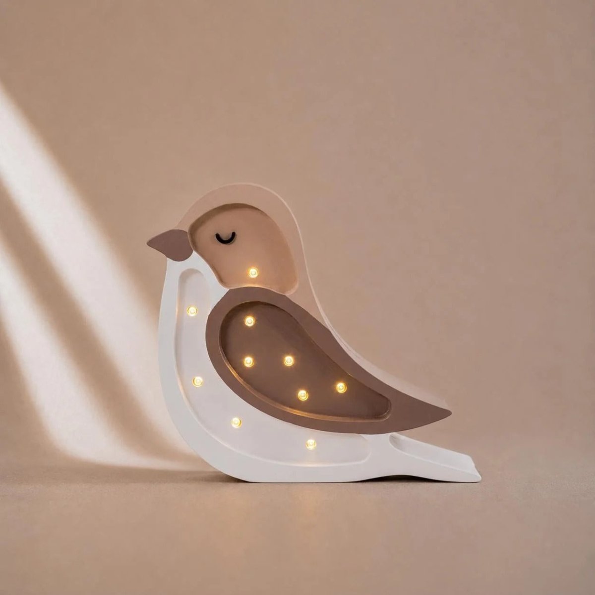 LITTLE LIGHTS-Veilleuse Mini Little Lights - Oiseau | Beige Café