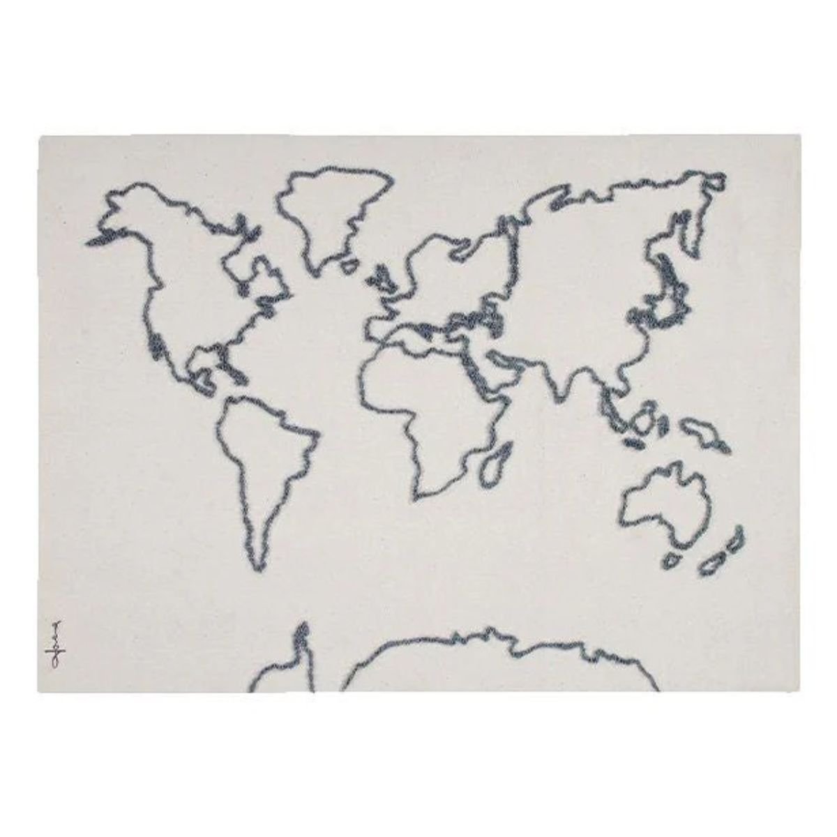 LORENA CANALS - Carte Murale En Toile 120 X 160 Cm