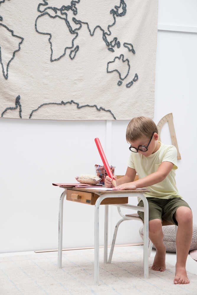 LORENA CANALS - Carte Murale En Toile 120 X 160 Cm