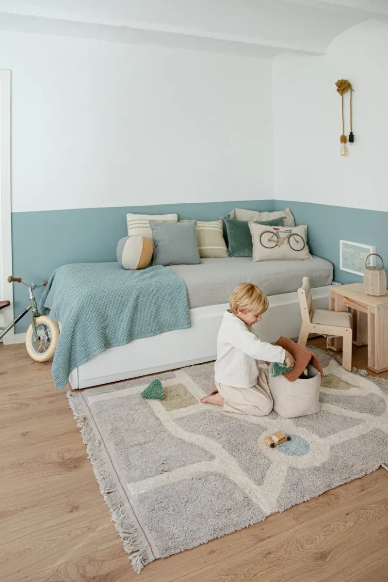 LORENA CANALS - Chaise Enfant Sillita Vintage Bleu