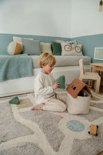 LORENA CANALS - Chaise Enfant Sillita Vintage Bleu