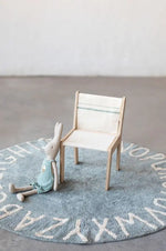 LORENA CANALS - Chaise Enfant Sillita Vintage Bleu