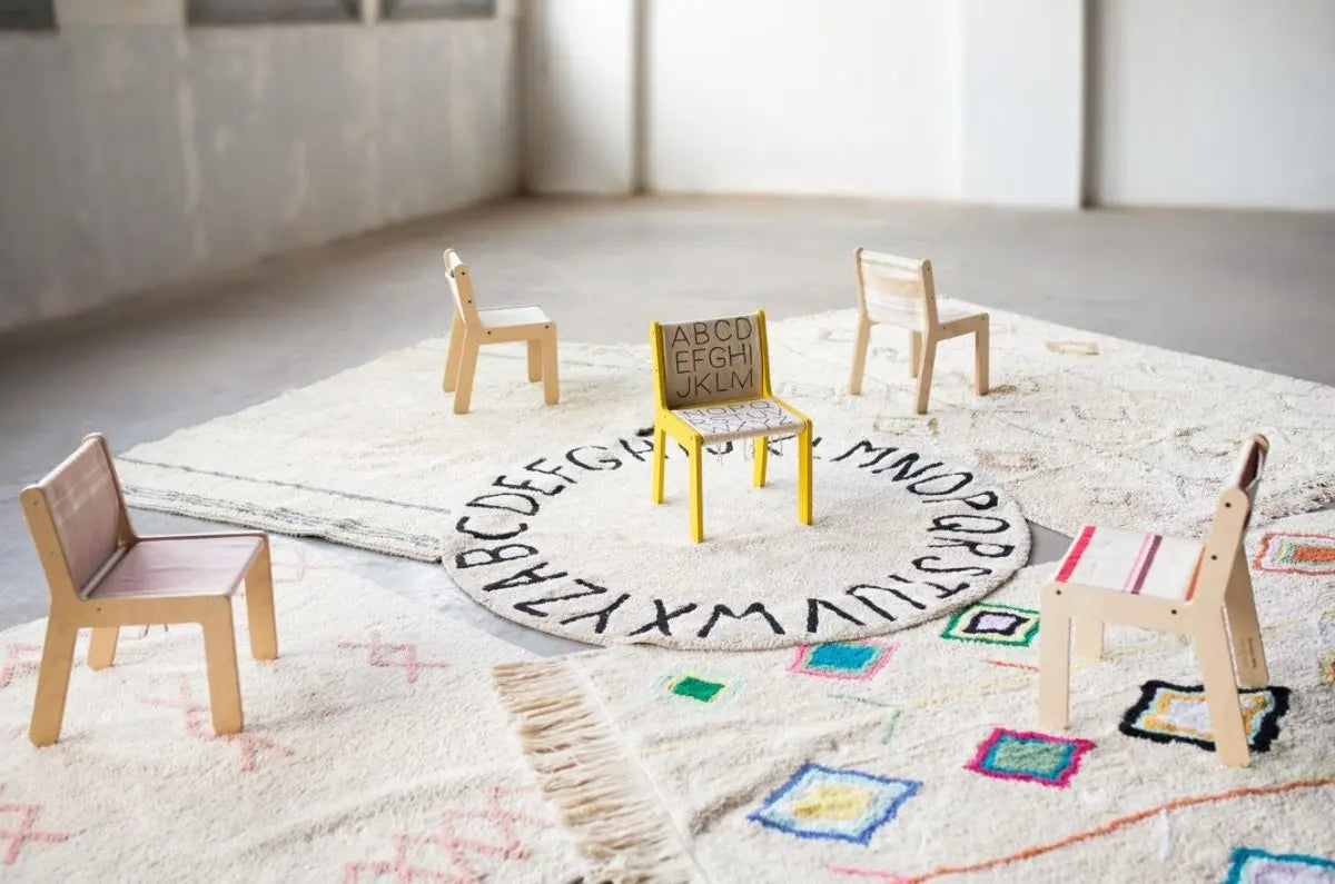 LORENA CANALS - Chaise Enfant Sillita Vintage Bleu