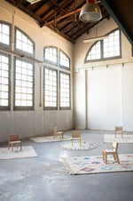 LORENA CANALS - Chaise Enfant Vintage Toile Bleue