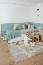 LORENA CANALS - Chaise Enfant Vintage Toile Bleue