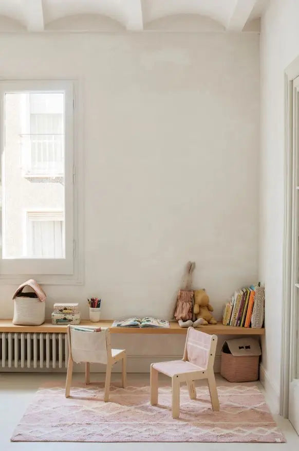 LORENA CANALS - Chaise Enfant Vintage Toile Bleue