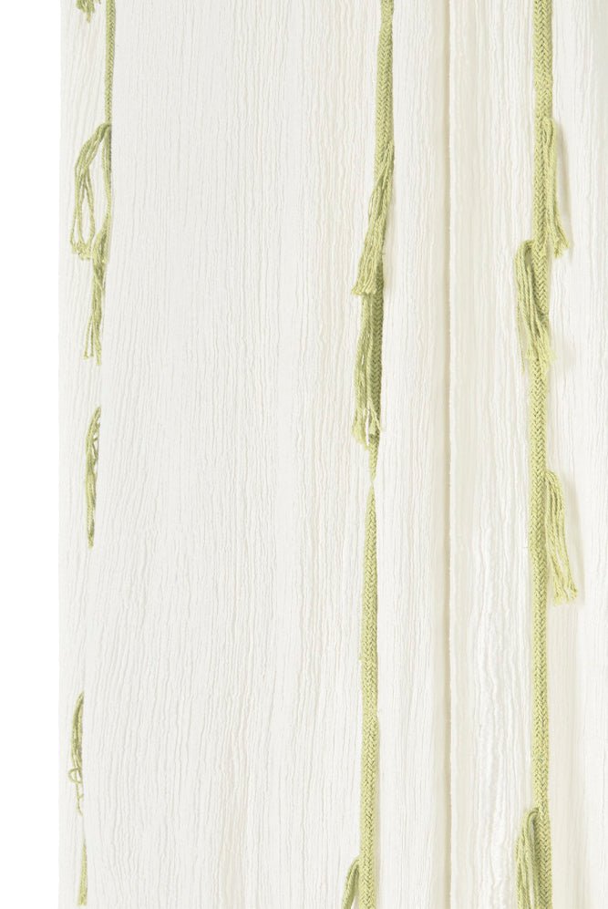 LORENA CANALS - Ciel De Lit En Crêpe Cygne Ivoire