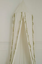 LORENA CANALS - Ciel De Lit En Crêpe Cygne Ivoire