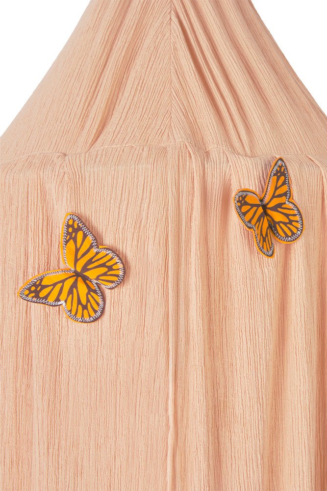 LORENA CANALS - Ciel De Lit En Crêpe Cygne Rose