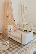 LORENA CANALS - Ciel De Lit En Crêpe Cygne Rose