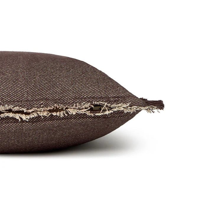LORENA CANALS - Coussin Carré Vertical Coffebean
