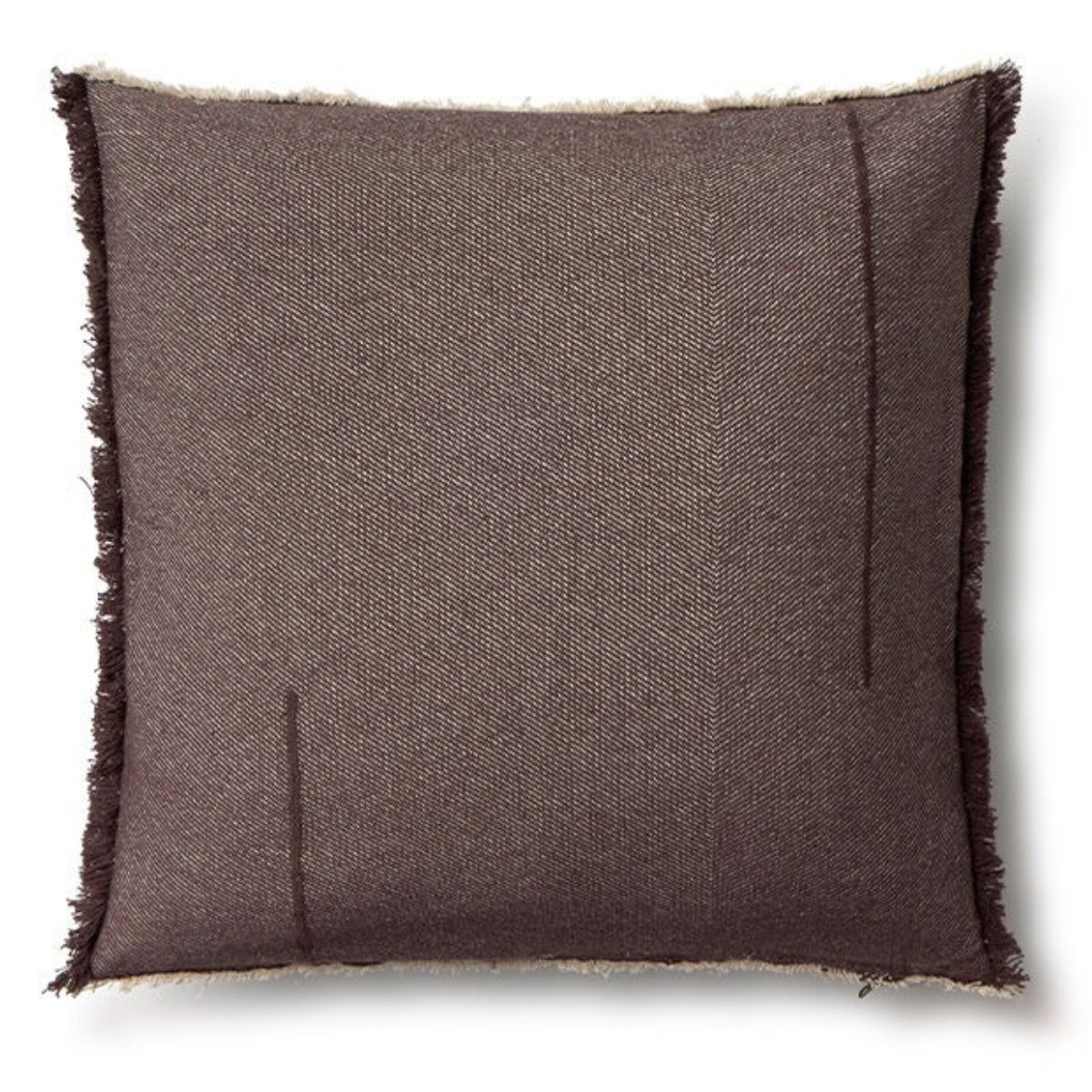 LORENA CANALS - Coussin Carré Vertical Coffebean