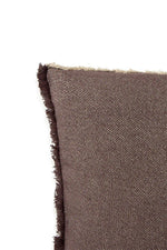 LORENA CANALS - Coussin Carré Vertical Coffebean