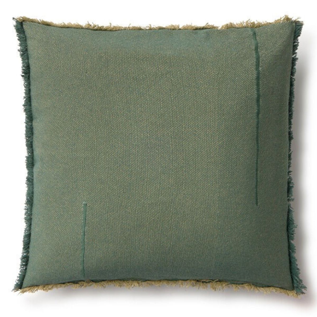 LORENA CANALS - Coussin Carré Vertical Duck Green