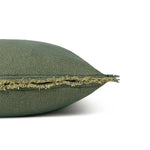LORENA CANALS - Coussin Carré Vertical Duck Green