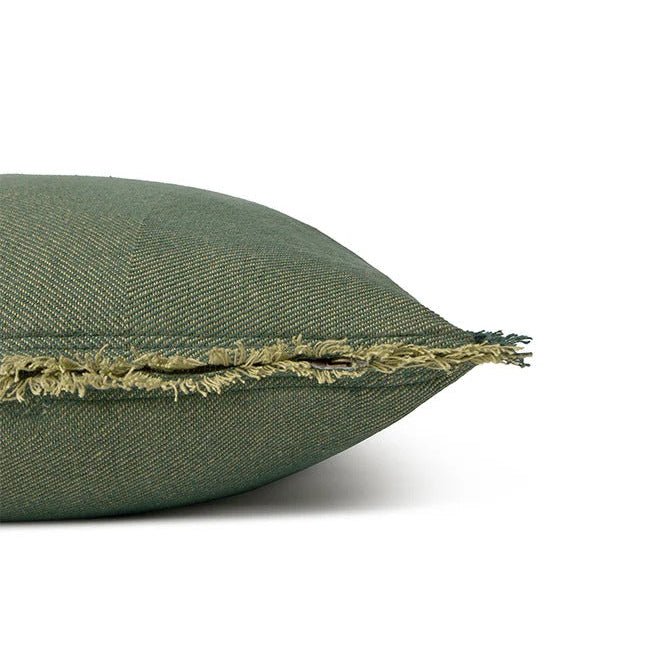 LORENA CANALS - Coussin Carré Vertical Duck Green