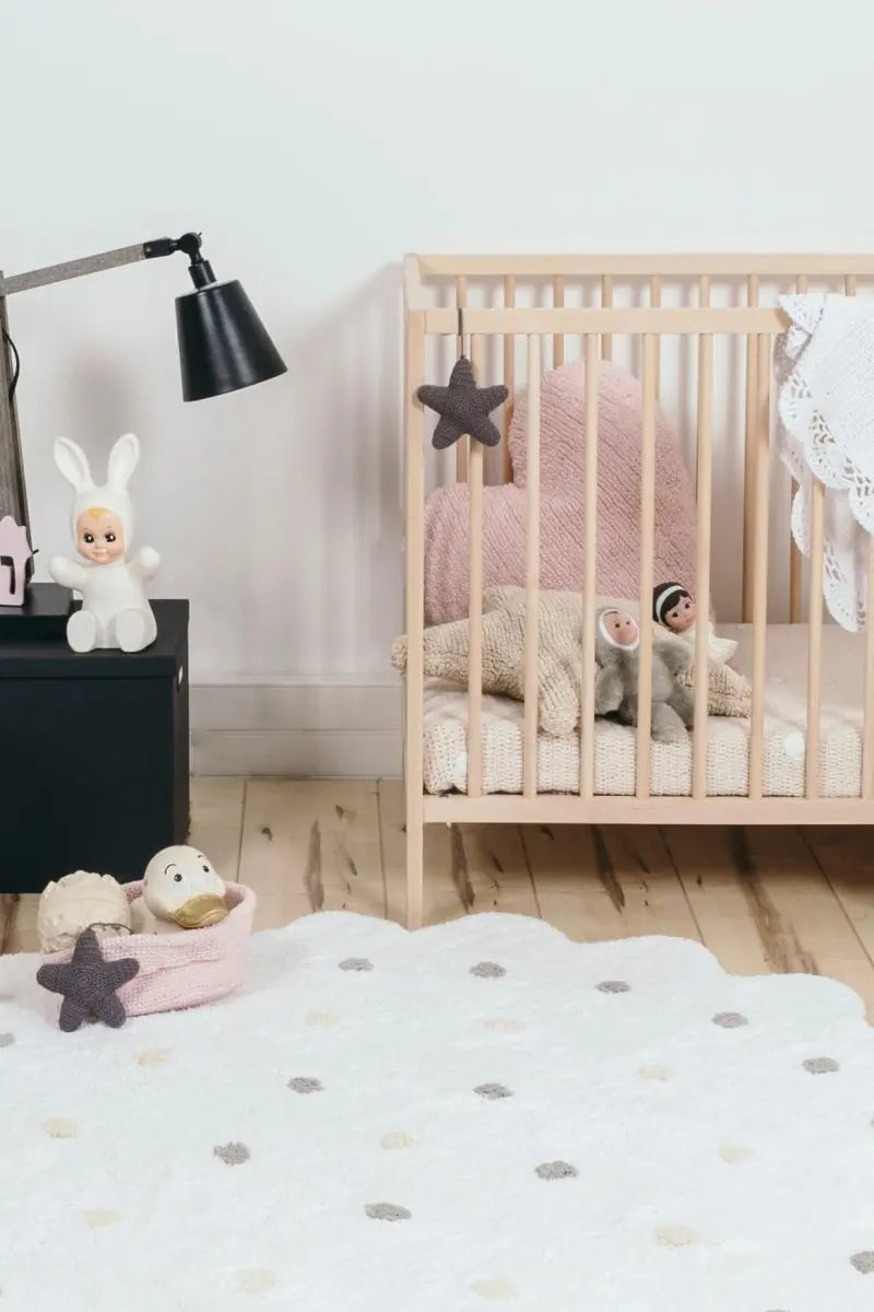 LORENA CANALS - Coussin Coeur Rose