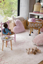 LORENA CANALS - Coussin Coeur Rose