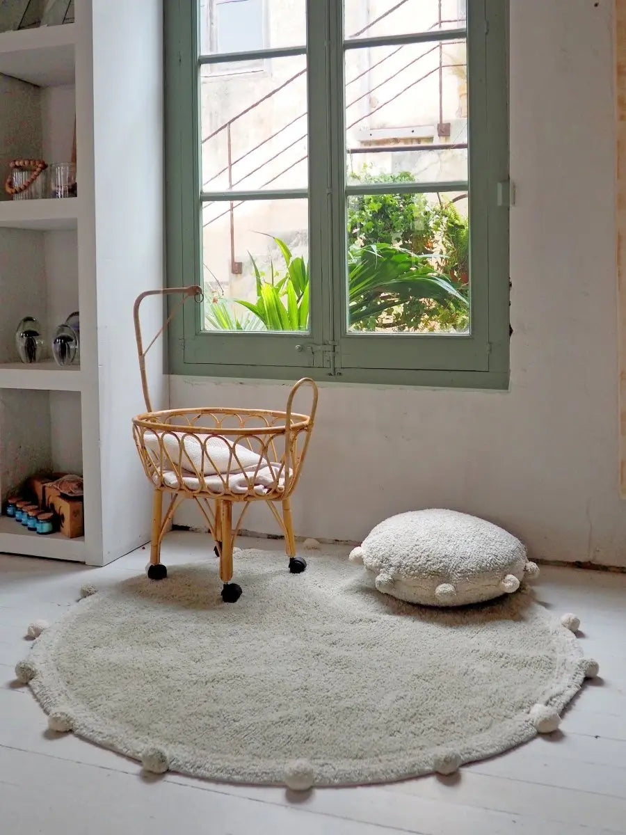 LORENA CANALS - Coussin De Sol Bubbly Olive