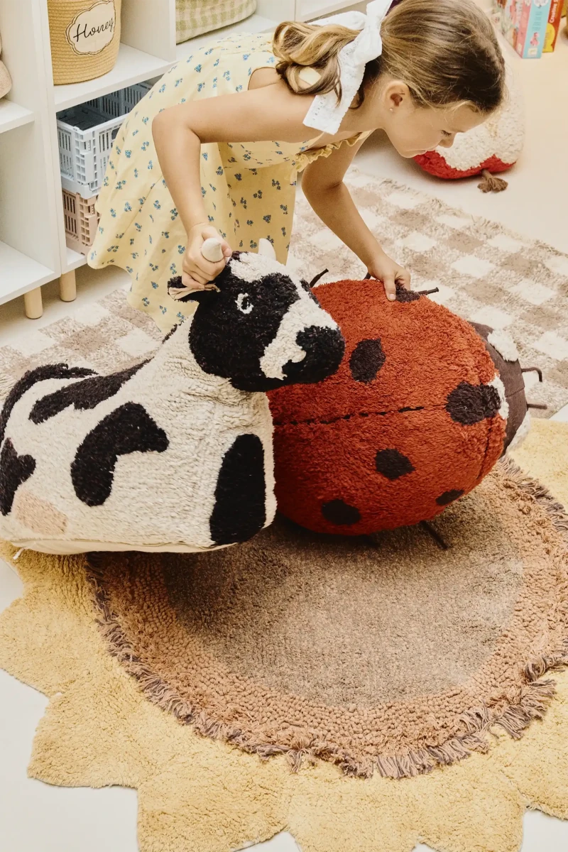 LORENA CANALS-Coussin De Sol Maria The Ladybug