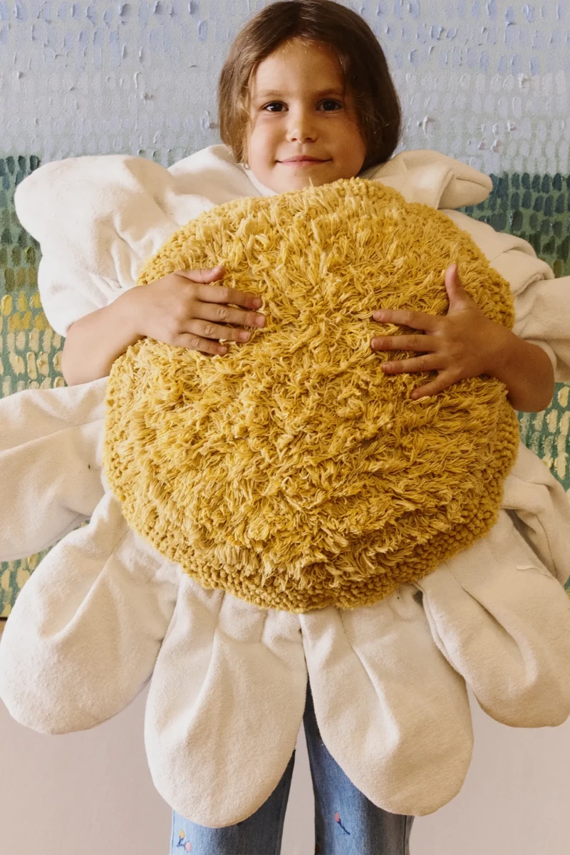LORENA CANALS-Coussin De Sol White Daisy