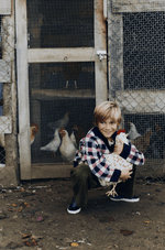 LORENA CANALS - Coussin en Forme de Poulet - Naturel