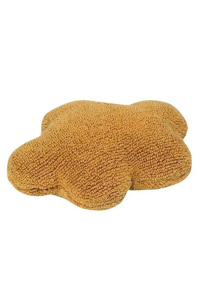 LORENA CANALS - Coussin Nuage Lavable - Jaune Moutarde