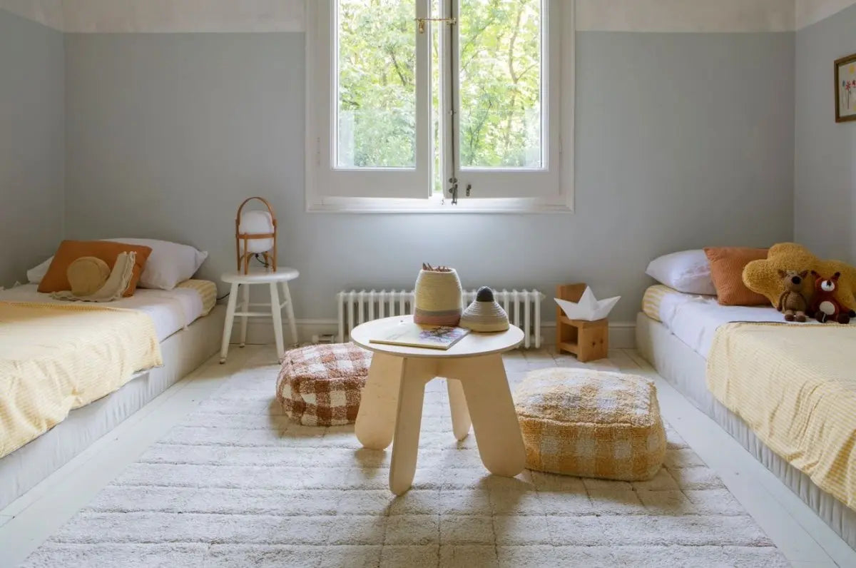 LORENA CANALS - Coussin Nuage Lavable - Jaune Moutarde