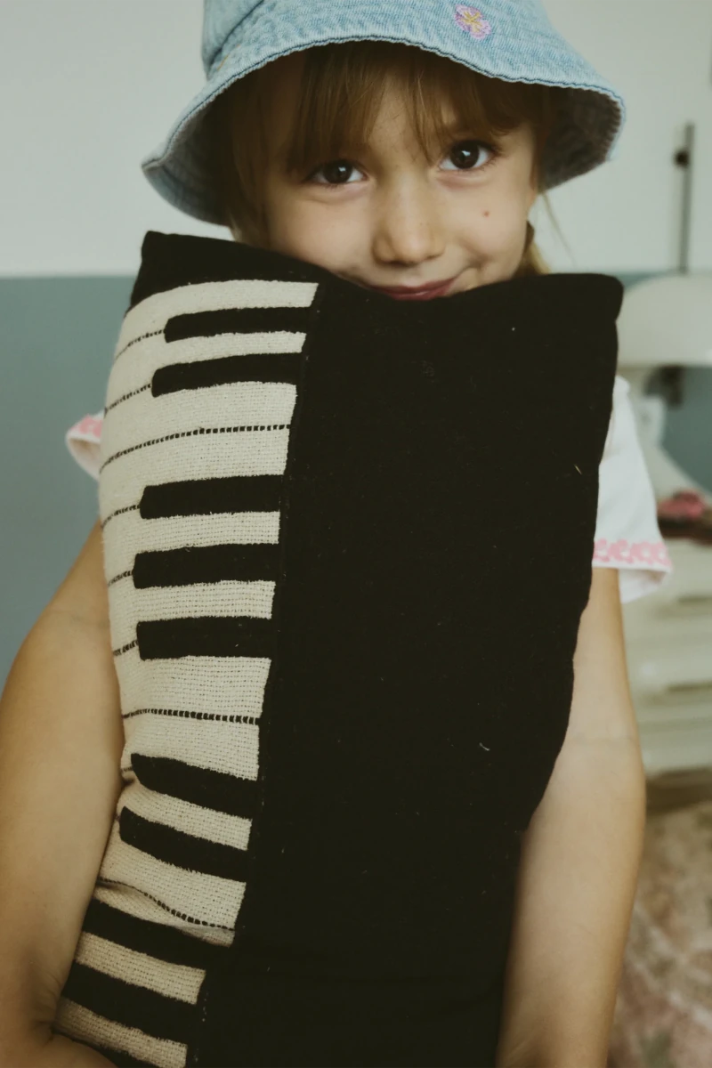 LORENA CANALS-Coussin Piano 45 x 26 Cm